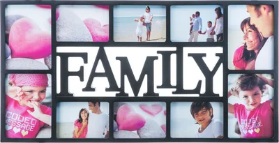 Produktbild von XXL Bilderrahmen Family - schwarz