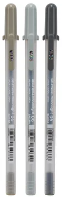 Immagine prodotto di SAKURA roller in gel Gelly Roll Moonlight 06 "Urban" colori assortiti 3 pezzi