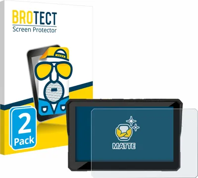 Produktbild von 2x BROTECT Schutzfolie für Carpuride W502B Pro 5" Displayschutz Displayschutzfolie Folie Matt Entspiegelungsfolie