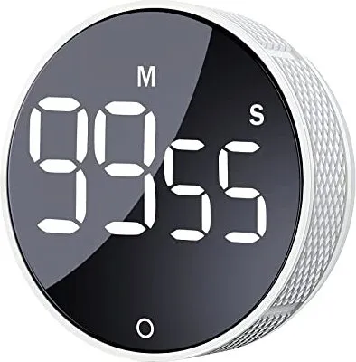 Produktbild von AVINIA Küchentimer Große LED Magnetischer Digitaler Countdown Countup Timer Visuelle Einfach für Kinder Senioren Lehrer und das Klassenzimmer