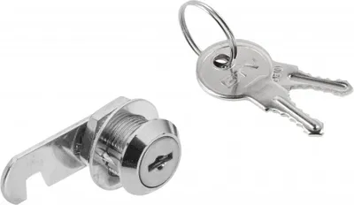 Produktbild von Kastenschloss 103 Zylinder 16mm (Chrom) - V-ZZ1610301S