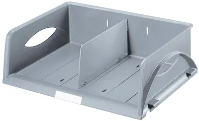 Produktbild von LEITZ Trennwand für Ablagekorb Sorty 5230/5232 grau-transparent 2 Stück