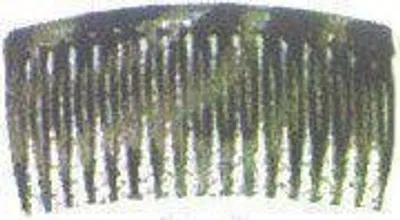 Produktbild von Seitenkamm Havanna 8 cm Spaltzahn, ca. 8 cm, havanna