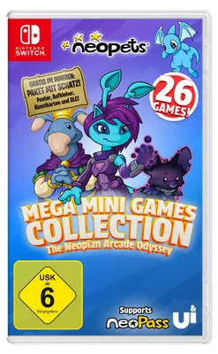 Produktbild von Neopets - Mega Mini Games Collection Spiel für Nintendo Switch D1 - NEU &