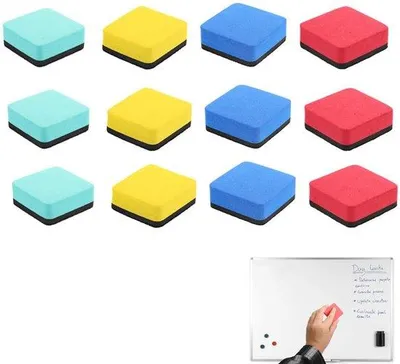 Zdjęcie produktu dla Magnesy z napisami na tablicę suchościeralną, lodówkę, tablicę ogłoszeniową, deskę do prasowania – dla nauczycieli, rodzin, dzieci i uczniów – 5×5×2 cm