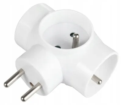 Produktbild von Vayox R-31 3-fach Stromverteiler mit Erdung weiß