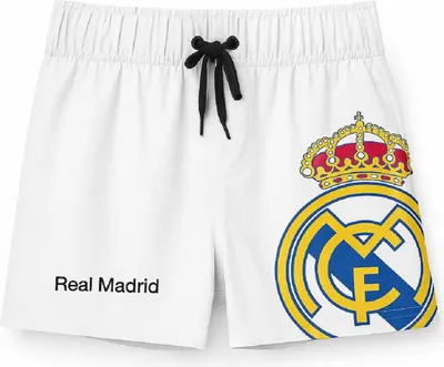 Obrázek produktu pro Dětské plavky Real Madrid - oficiální bermudy Fotbalové potřeby 10-J