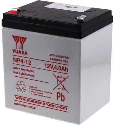 Image de YUASA Batterie au plomb rechargeable NP4-12