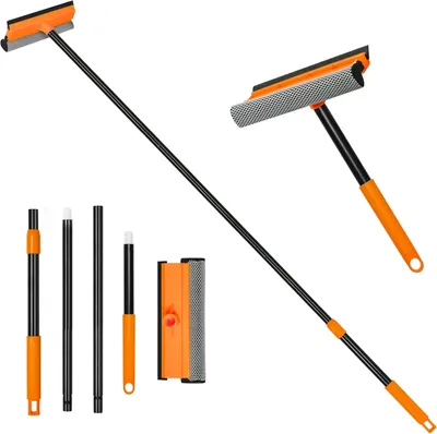Obrázok produktu pre Teleskopický stierač okien, 138 cm, 2 v 1, pre auto