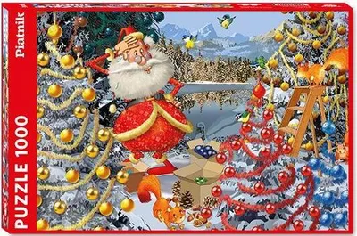 Produktbild von PIATNIK PUZZLE 1.000 TEILE 554445 - Christbaumschmuck