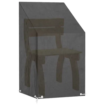 Produktbild von vidaXL Potah na zahradní židli s 8 oky 65x65x80/120 cm polyethylenový