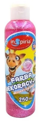 Immagine prodotto di Vernice decorativa rosa glitter 250ml