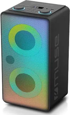 Zdjęcie produktu dla Głośnik przenośny/imprezowy Muse M1808DJ Czarny 150 W
