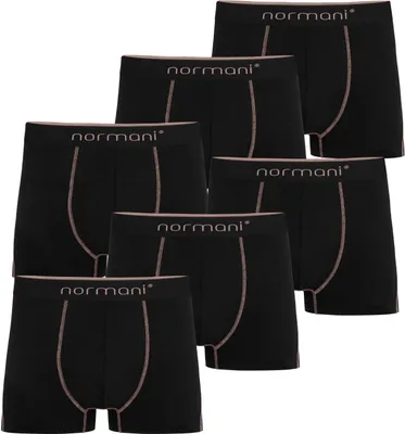Produktbild von normani 6 Herren Baumwoll-Boxershorts