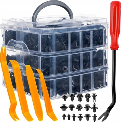 Produktbild von Satz Autoclips + Abzieher Xtrobb 24297