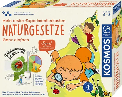 Produktbild von KOSMOS Mein erster Experimentierkasten Naturgesetzte