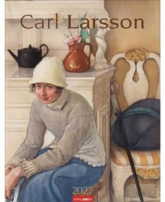 Produktbild von Carl Larsson Wandkalender 2027, Kunstkalender mit schwedischen Aquarellen, 30 x 39 cm