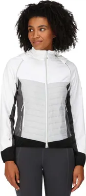Produktbild von Regatta Steren Hybrid Softshelljacke für Damen mit abnehmbaren Ärmeln, Farbe:Weiß, Größe:40