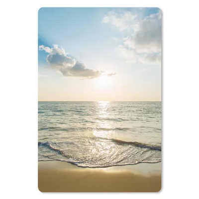 Produktbild von MuchoWow® Mauspad Mousepad Meer - Sommer - Strand 40x60 cm - Mousepads - Maus Mat - Pad - Mausunterlage - Schreibtisch Accesoire