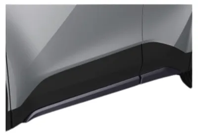 Immagine prodotto di TOYOTA C-hr Tappi modanatura laterale inferiore grigio 1f9 PW150-10200-L6 OE