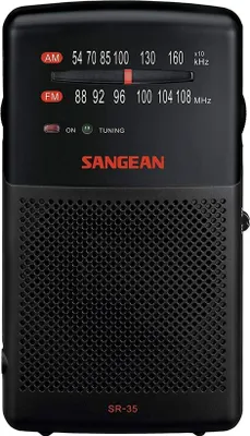 Produktbild von Sangean SR-35 Radio, UKW/MW, Kopfh?rer-Ausgang, Akkubetrieb