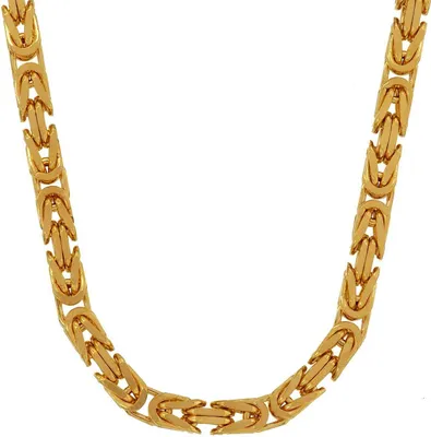 Produktbild von Goldkette Königskette Länge 60cm - Breite 3,2mm - 585-14 Karat Gold