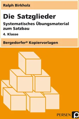 Produktbild von Die Satzglieder
