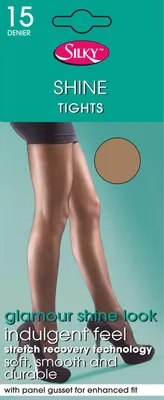 Productafbeelding van Silky Shine dames glanzende panty, grote maten, model LW260 (X-Large), huidskleur