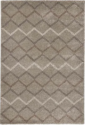 Zdjęcie produktu dla Beżowo kremowy dywan shaggy do salonu 160x230cm