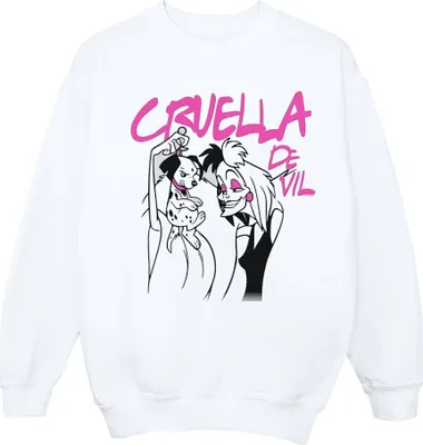 Produktbild von Disney - Sweatshirt für Damen BI42329 (XXL) (Weiß)