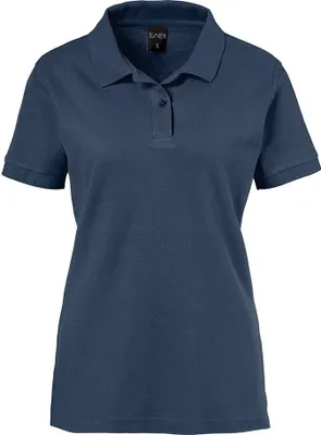 Produktbild von Damen Poloshirt, navy, Größe 2XL : 2XL : navy : 100% Baumwolle