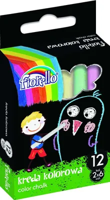 Zdjęcie produktu dla Fiorello Kredki Kolorowe 12 sztuk