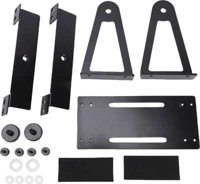 Image de Support de ventilateur polyvalent pivotant à 360 degrés pour ventilateurs d'ordinateur PC 120 mm-140 mm, noir