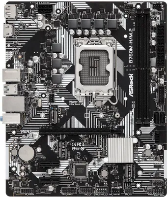 Immagine prodotto di ASROCK Asrock B760M-HDV/M.2 scheda madre Intel B760 LGA 1700 micro ATX