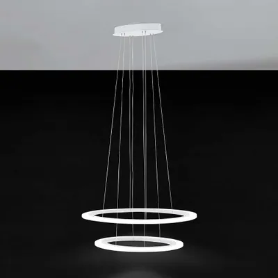 Immagine prodotto di Penaforte LED lampada a sospensione 2 anelli 6400lm bianco