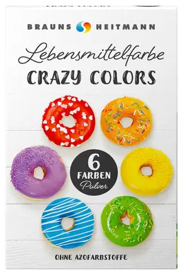 Obrázok produktu pre Heitmann Crazy Colors Barwniki spożywcze, 6x4 g
