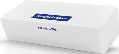 Produktbild von Magnetoplan 12295, Tafelwischer, Weiß, Box, 1 Stück(e)