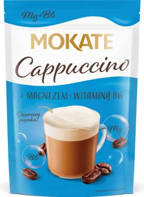 Zdjęcie produktu dla Cappuccino Mokate z Magnezem 110 g