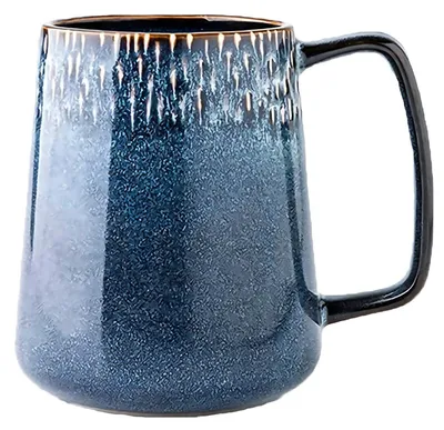 Immagine prodotto di Tazza grande da caffè, 700 ml, in Vetroceramica, ideale per cappuccino, con manico, adatta per bevande calde e fredde