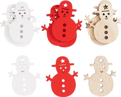 Produktbild von VBS Streuteile "Schneemann", 12 Stück