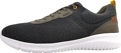 Image de Geox chaussures de sport à lacets homme, vert, taille 40