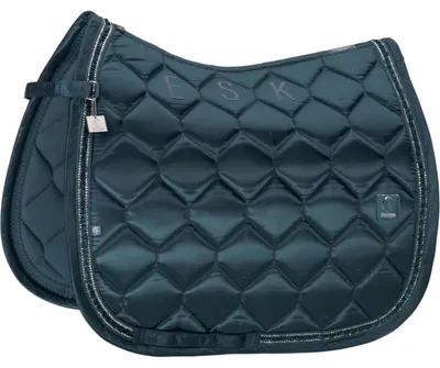 Zdjęcie produktu dla Eskadron Podkładka do ujeżdżania Satin Frills Classic Sports FS26 Podkładka pod siodło Petrol DL