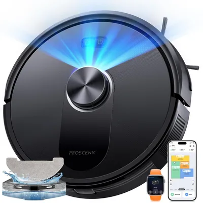 Produktbild von Proscenic Q10 Saugroboter mit Wischfunktion, 8000Pa 200min Staubsauger Roboter,