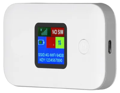 Zdjęcie produktu dla Profesjonalny modem 4G LTE z Wi-Fi – przenośny hotspot podróżny o prędkości 300 Mb/s do telefonów komórkowych, laptopów i tabletów; obsługuje połączenie z 10 urządzeniami – wersja azjatycka