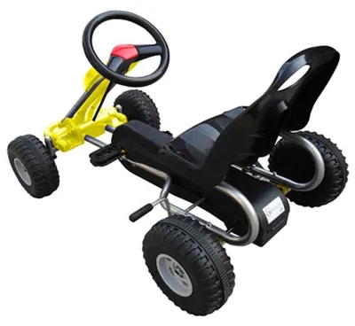 Produktbild von vidaXL Pedal-Gokart Gelb