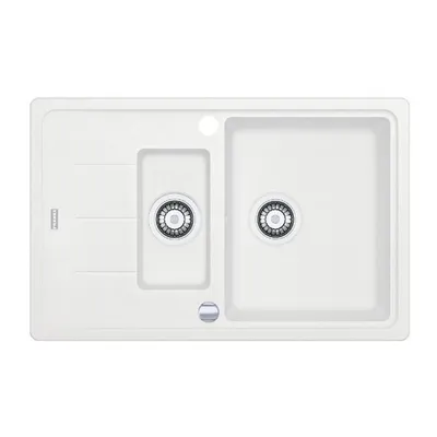 Produktbild von FRANKE BASIS Einbauspüle BFG 651-78 Fragranit+ glacier reversibel