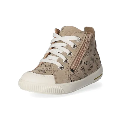 Produktbild von Legero Halbschuh Leder \ MOPPY BEIGE/WEIß EFFEKTLEDER/VELOUR Kinderschuhe