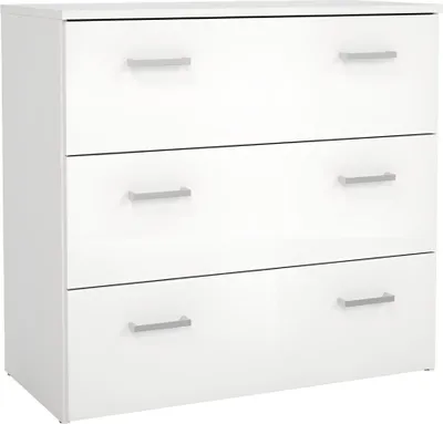 Obrázok produktu pre Kondela Zásuvková komoda Garbo 3 - biela