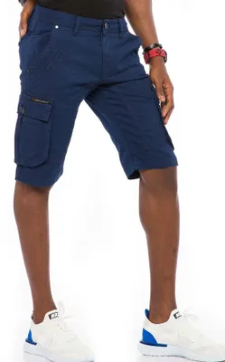 Produktbild von Cipo & Baxx Herren Cargo Bermuda Shorts CK188 Navy