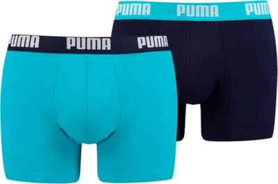 Produktbild von Puma BASIC BOXER 2er Pack Herren Short Blau S